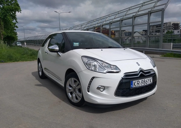 Citroen DS3 cena 35000 przebieg: 33600, rok produkcji 2014 z Kraków małe 46